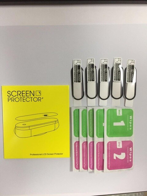 1/2/3/5PCS 3D Protective Glass for Xiaomi Mi Band 6 5 4 Screen Protector for Miband 6 5 4 Smart Watchband 4 band5 Soft Film: 5PCS / For Mi Band 5