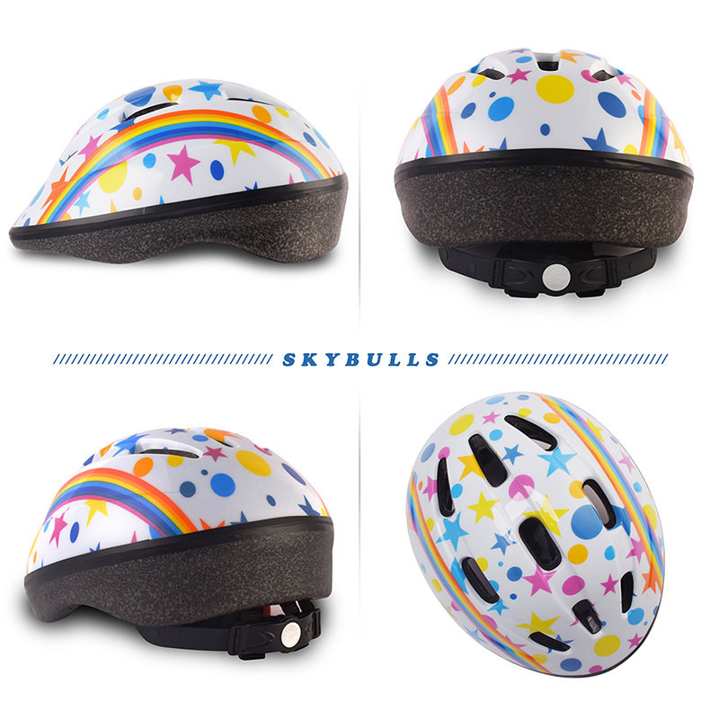 Casco de bicicleta de equilibrio ultraligero Skybulls casco de ciclismo integrado moldeado para niños patinaje para deportes al aire libre equipo de seguridad