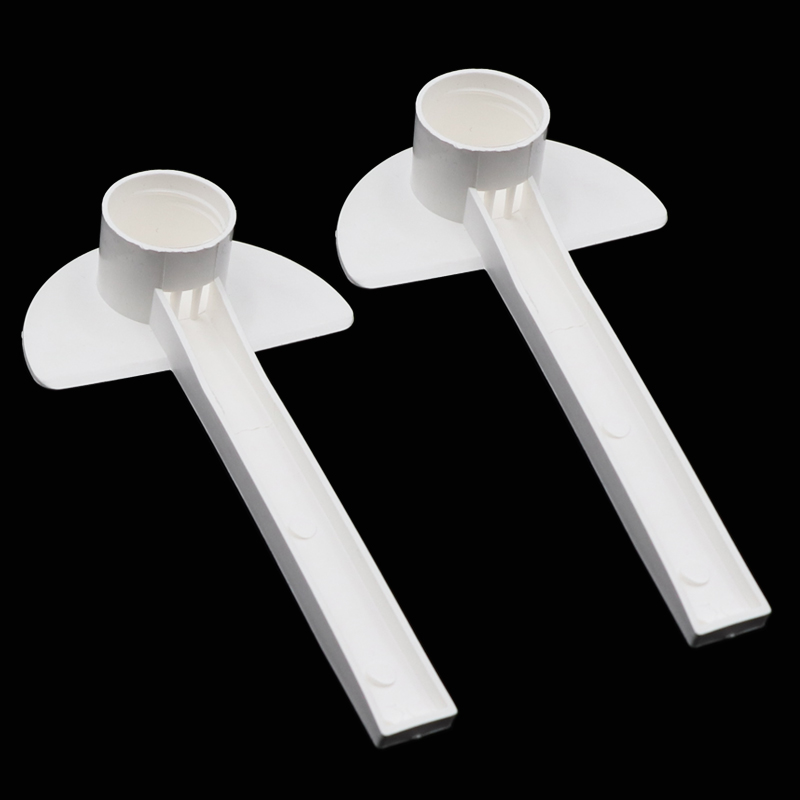 2 Pcs Bijenteelt Bijen Water Feeder, Bee Entry Plastic Wit Feeder, bijenkorf Tuin Bee Honing Water Drinken Drinkers Voeden Gereedschap: Default Title