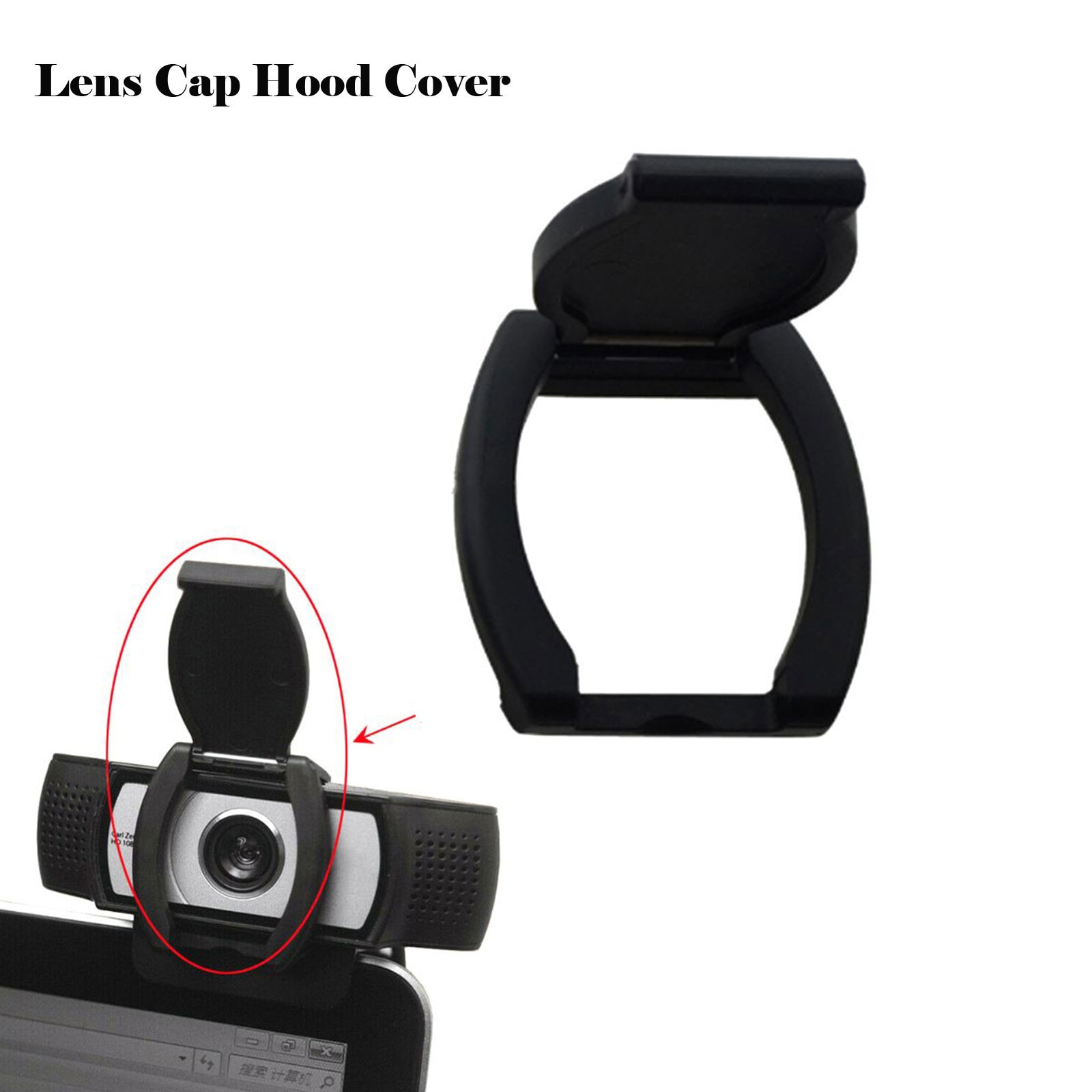 Webcam Privacy Shutter Protect Lens Cap for Webcam Logitech Pro Webcam C920 C930e C922 Hood Cover Dustproof WebCam Cover