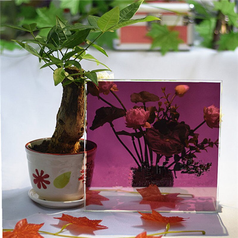 Sunice Silver&Red Privcacy decorative Window Film One Way Mirror Solar Tint Home Building Window Glass Film 50cmx500cm