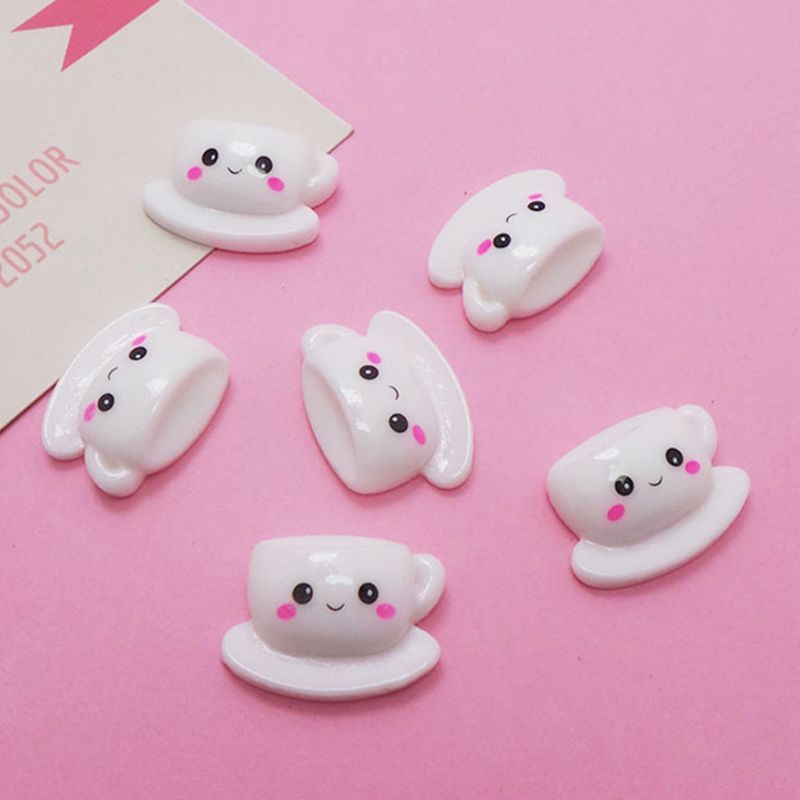 Ozdobne szpilki szpilki małe filiżanki buźki pinezki kreatywne śliczne tablica korkowa fototapeta Szpilka materiały biurowe