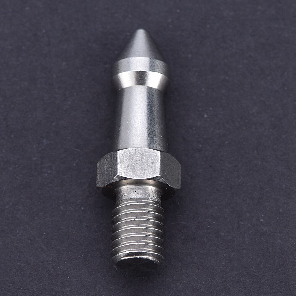 Tornillo de montaje para trípode M8, Perno de bala, picos de cono, soportes de suelo, pieza de repuesto, accesorio de cámara, Color plateado