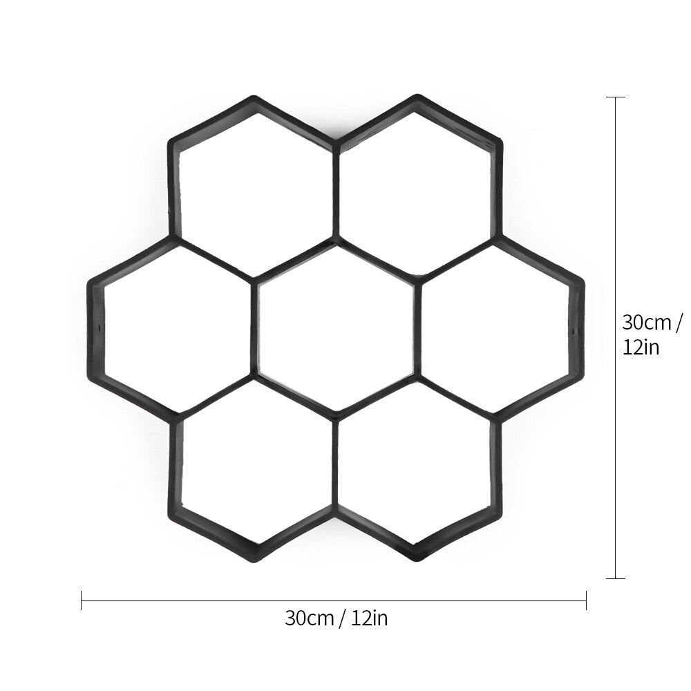 Paving Path Border Maker Path Molder Reusable Concrete Cement Stone Paver Walk Mould DIY Reusable Concrete Brick Mold: Model G