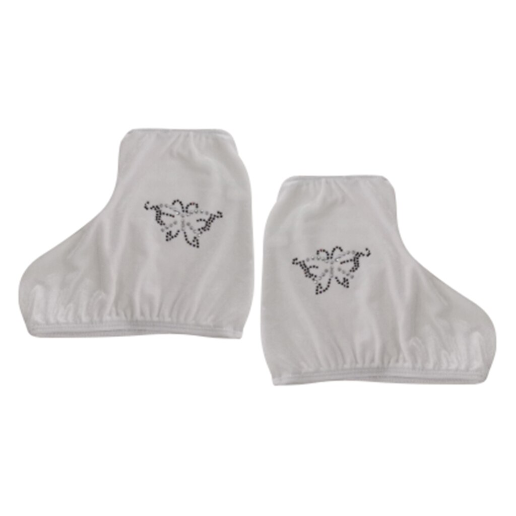 Fundas protectoras para patinaje sobre hielo, cubiertas de terciopelo para zapatos