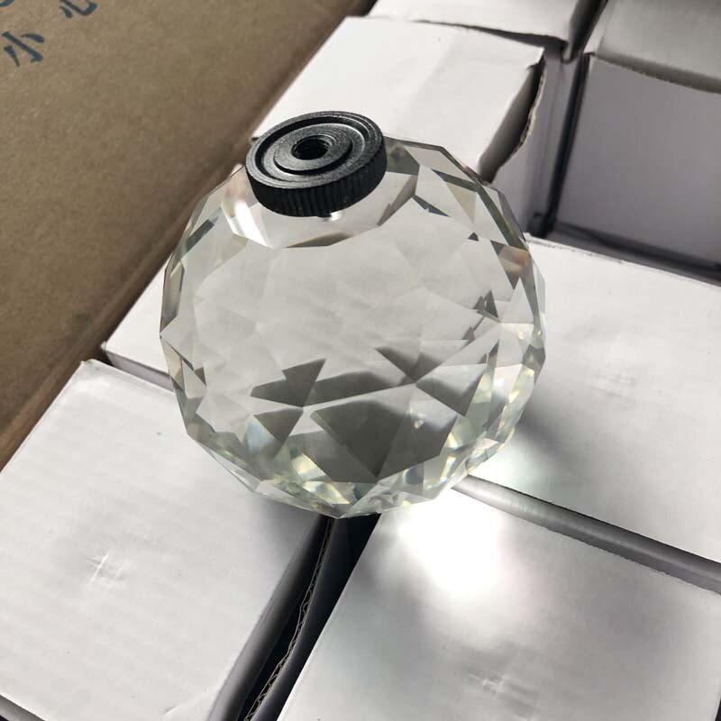 Suncatcher krystalkugle prisme diy fotografering studie tilbehør fotografering eksperiment værktøj diameter 60mm linsefilter