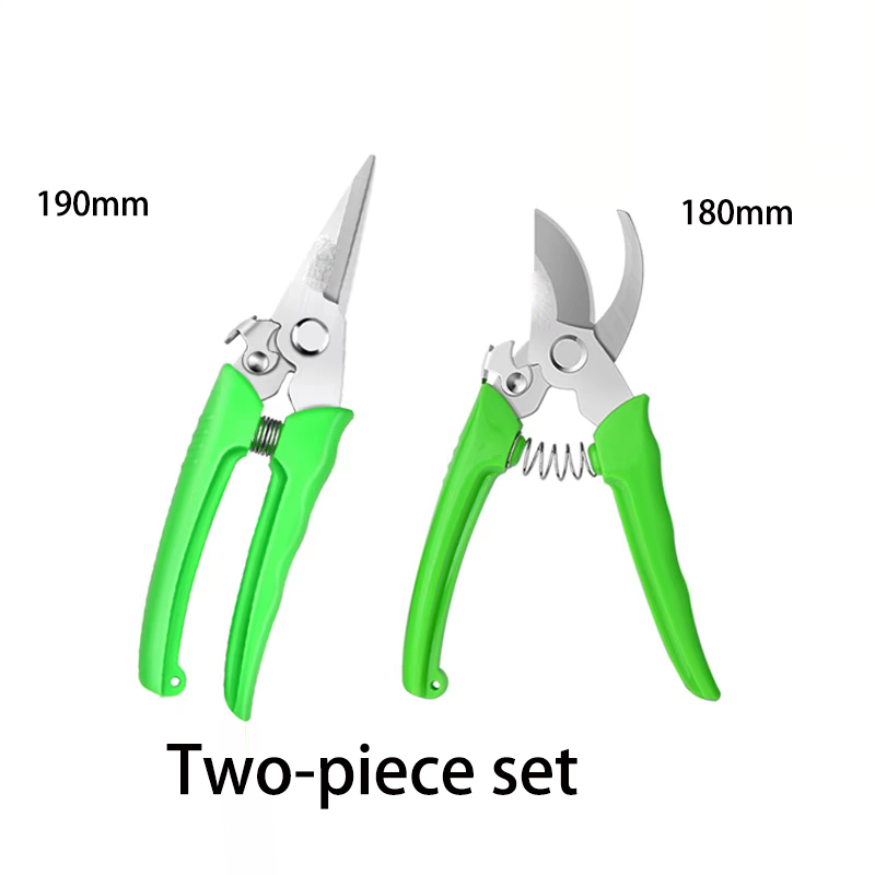 Garden Scissors Secateurs Pruning Shears with Ergonomic Handles Gardening Scissors Bonsai Cutters Tree Hand Tools Pruner: black