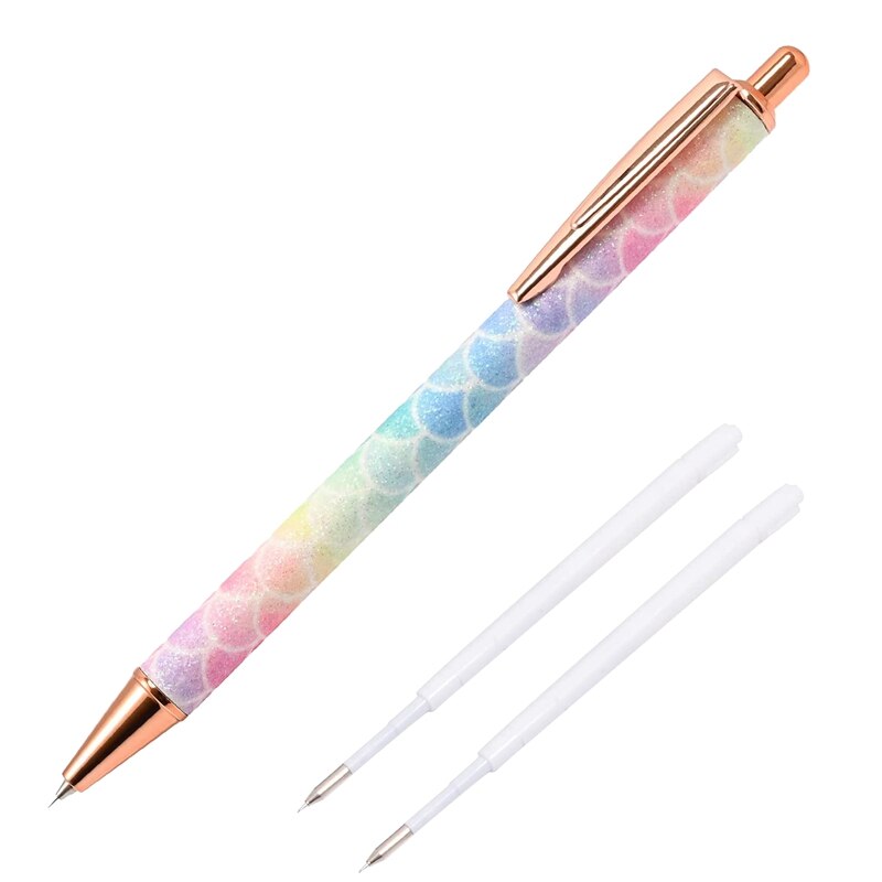 Air Release Pen Tool Pin Pen Ambachtelijke Vinyl Ontluchting Wieden Gereedschap Voor Zuigmond Out Bubble Htv Craft Vinyl Met vullingen: Default Title