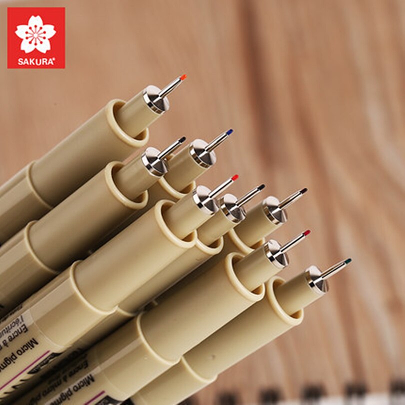 LE 0.45mm Art Markers Porous-Point Pens Student School Painting Line Drawing Colors Fineliner Sketch Pens Art Supplies