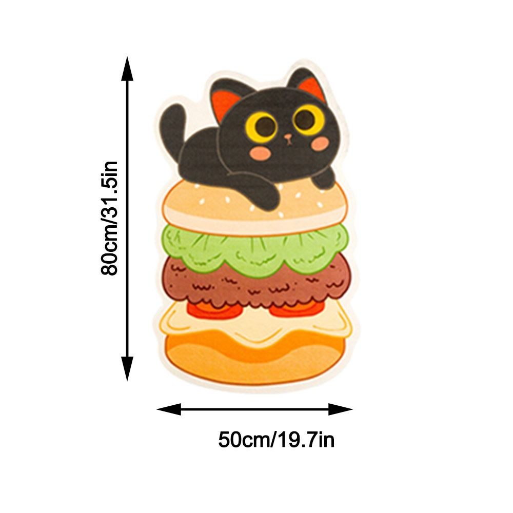 Vertical Cat Scratch Sticker Self-adhesive Cartoon Cat Climbing Mat Christmas Theme Scratch-resistant Cat Scratch Pet Supplies