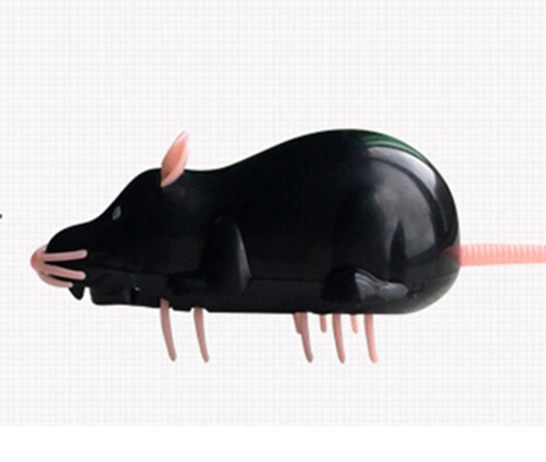 [MPK Store] Battery Operated Cat Toy, Black Ant/Mouse, White Ant/Mouse, Electric Fast Moving Toy, Cats-go-crazy Toy Series: Black Mouse