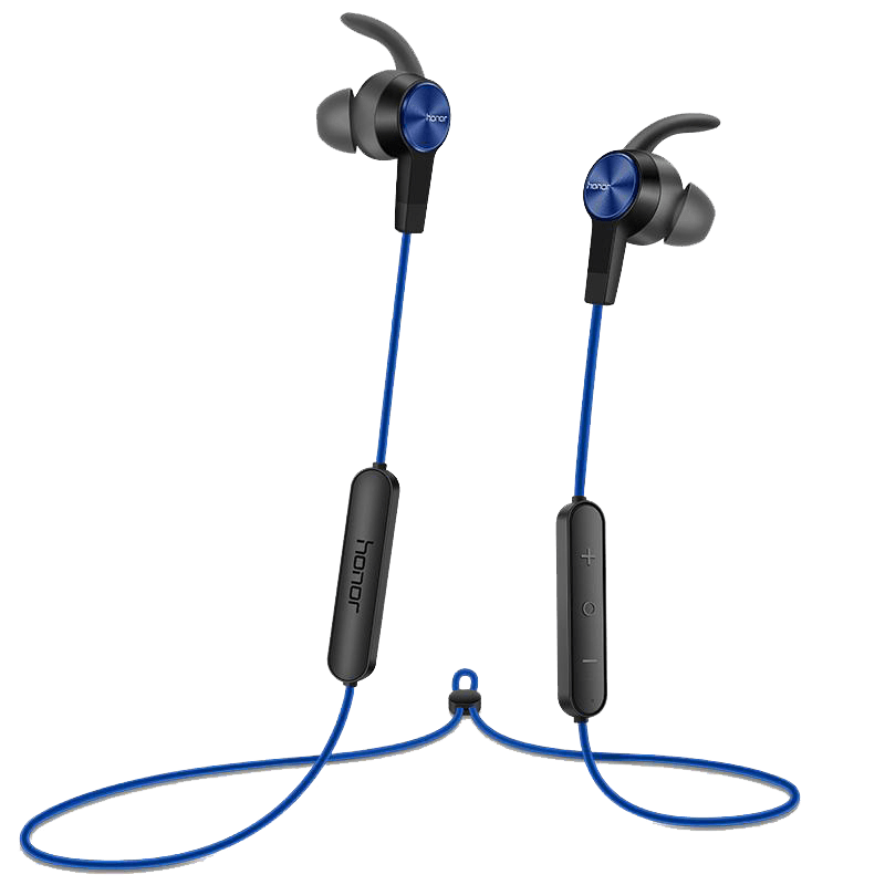 Original Huawei Honor xSport Bluetooth Headset bin61 IPX5 Wasserdichte BT 4,1 Musik Mic Kontrolle Drahtlose Kopfhörer für Android IOS: Blau