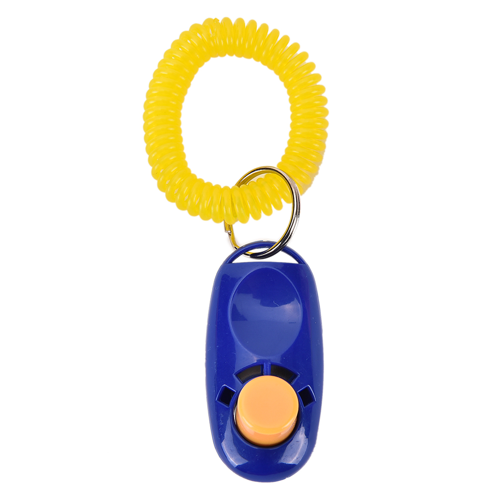 1pc Training Clicker 10 Colours Ultrasonic Dog Pet Bird Whistle Click Clicker Training Trainer Aid Guide