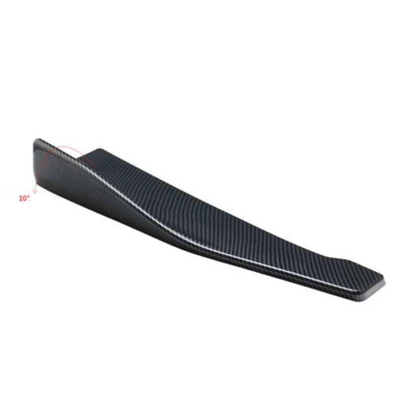 48cm Universal Carbon Fiber Achterbumper Spoiler C Grandado