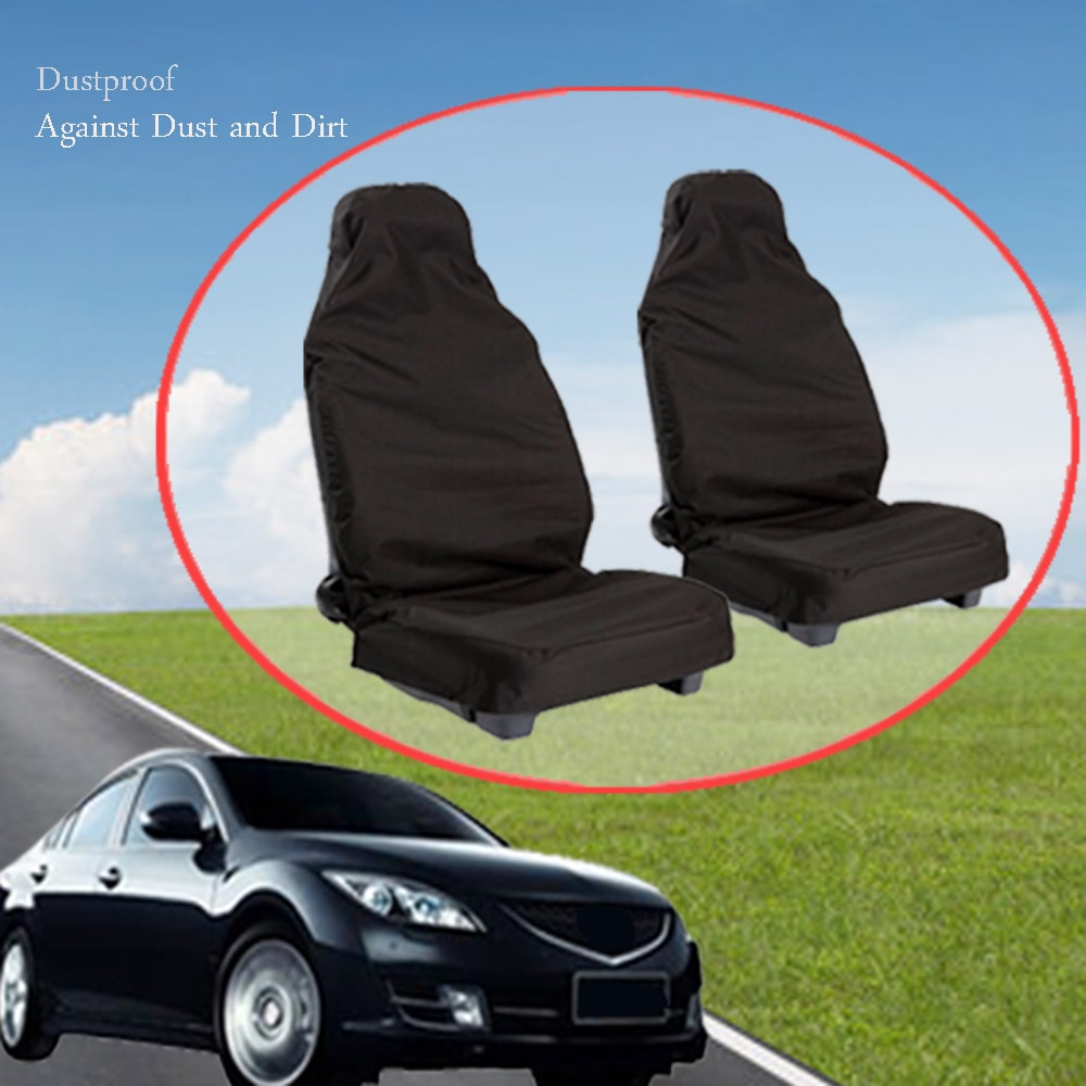 1 paar Auto seat cover Zware Universele Waterdichte polyester Auto Front Stoelhoezen Protector Zetels dfdf