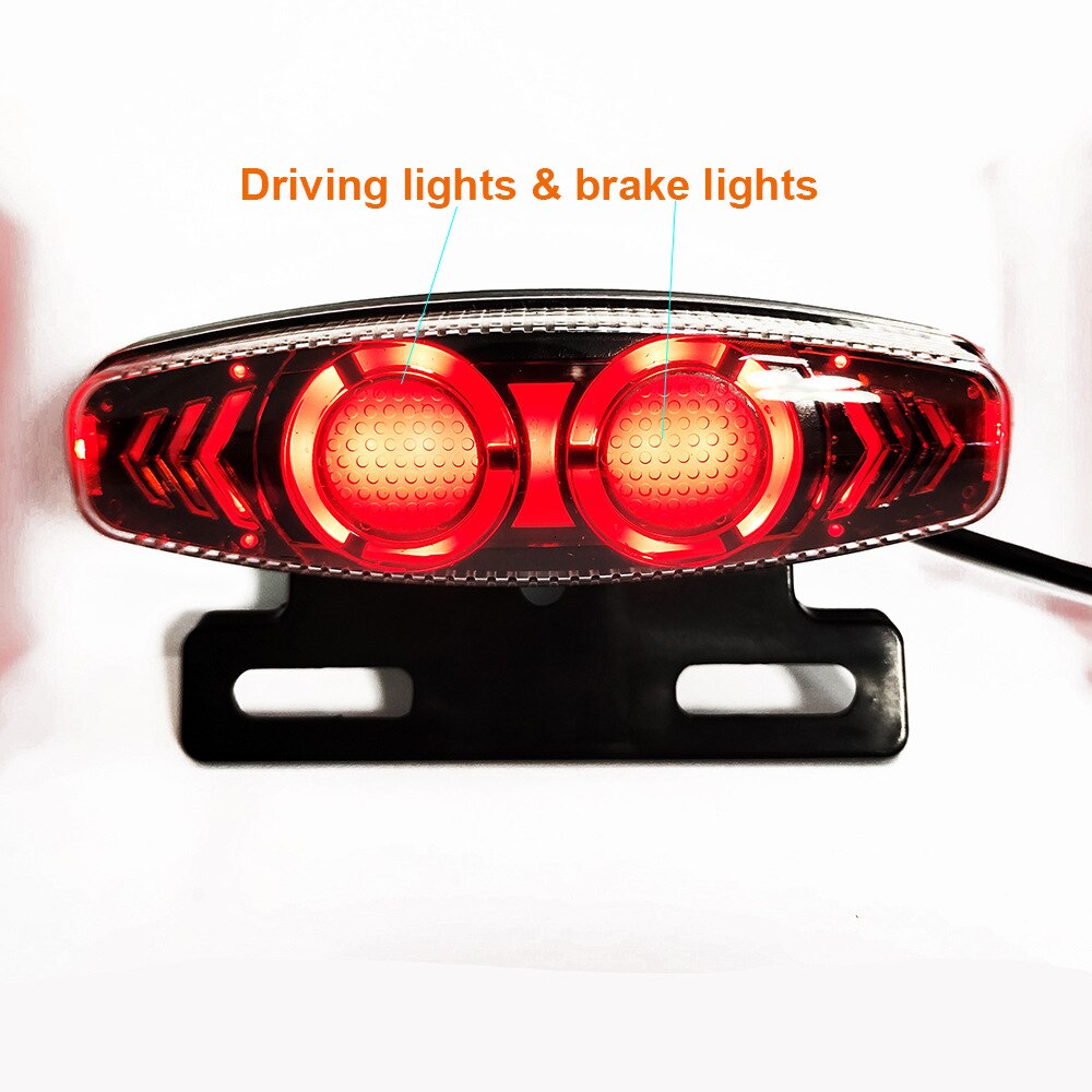 Front Rear Lights Electric Latest 36/48V/60V Headlight Front Tail Re... – Grandado