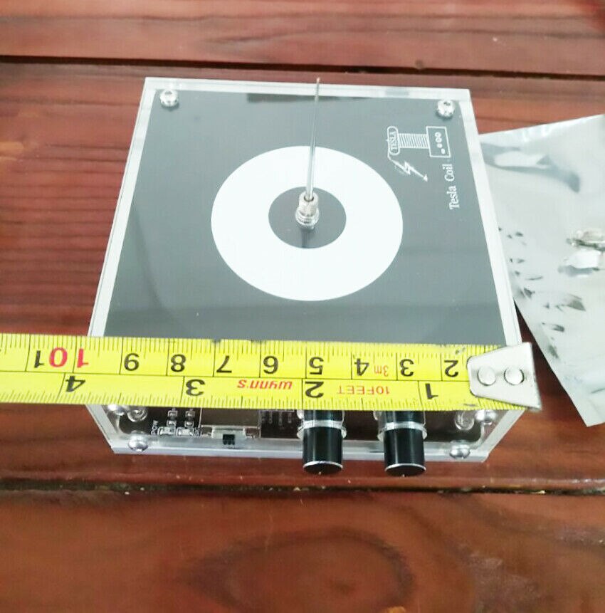 Bobine plate de musique Tesla, jouets d&#39;expérimentation, foudre artificielle