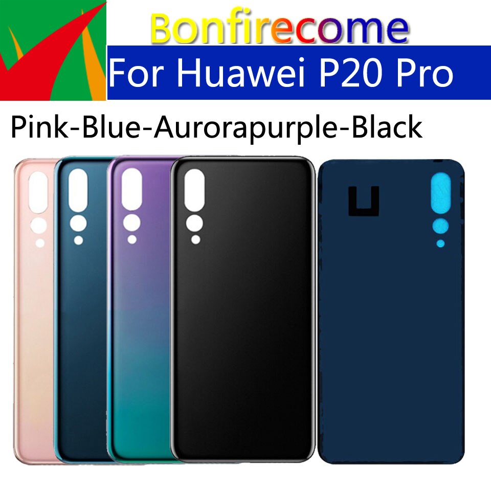 Für Huawei P20 Pro Zurück Glas Batterie Abdeckung Hinten Tür Gehäuse Abdeckung Fall Für P20Pro CLT-L04 L09 T-L09C AL00 AL01 chassis Shell