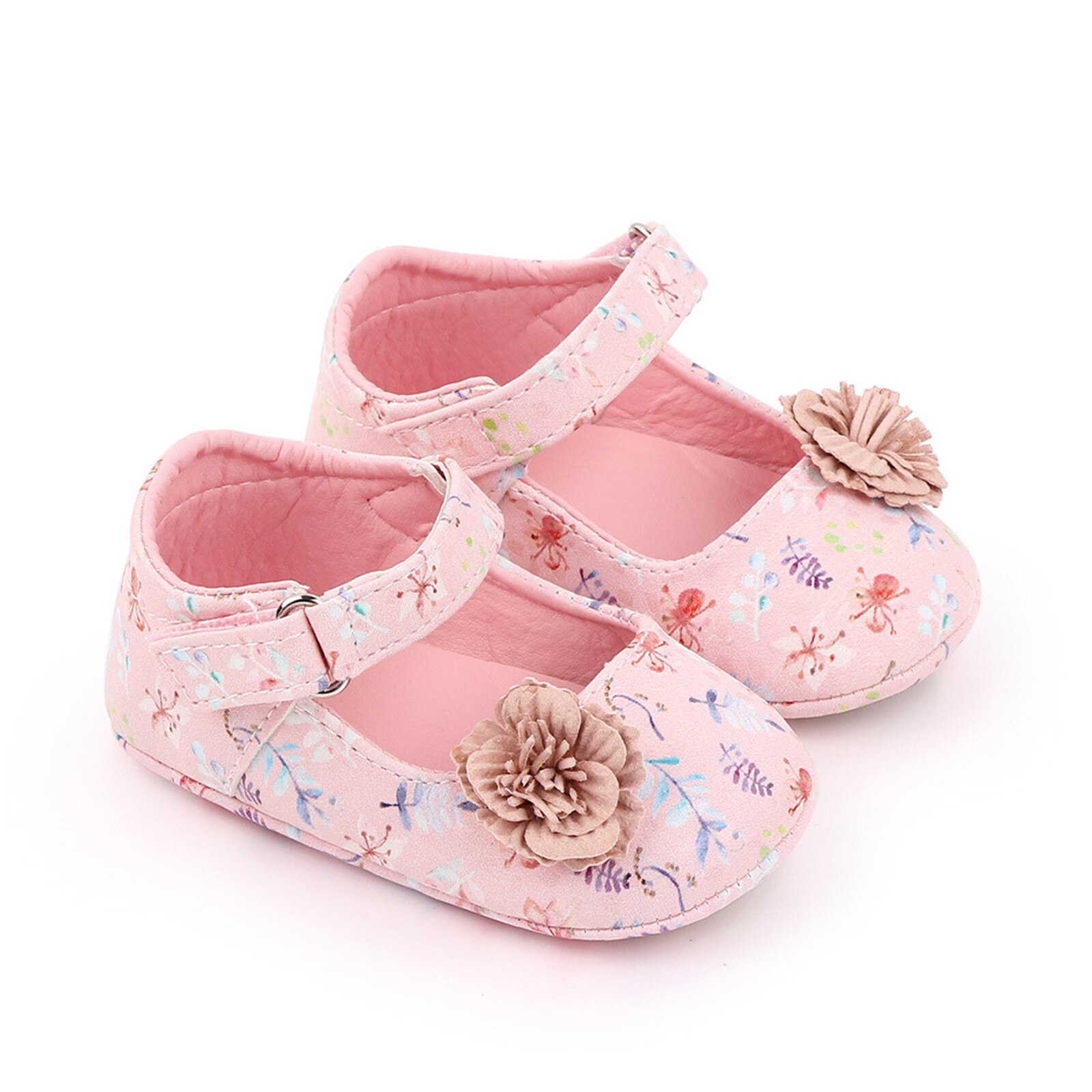 Toddler First Walkers baby shoes Infant Baby Girls Sandals Soft Non-Slip Rubber Sole Summer Flat Walking Shoes Baby Girl Shoes