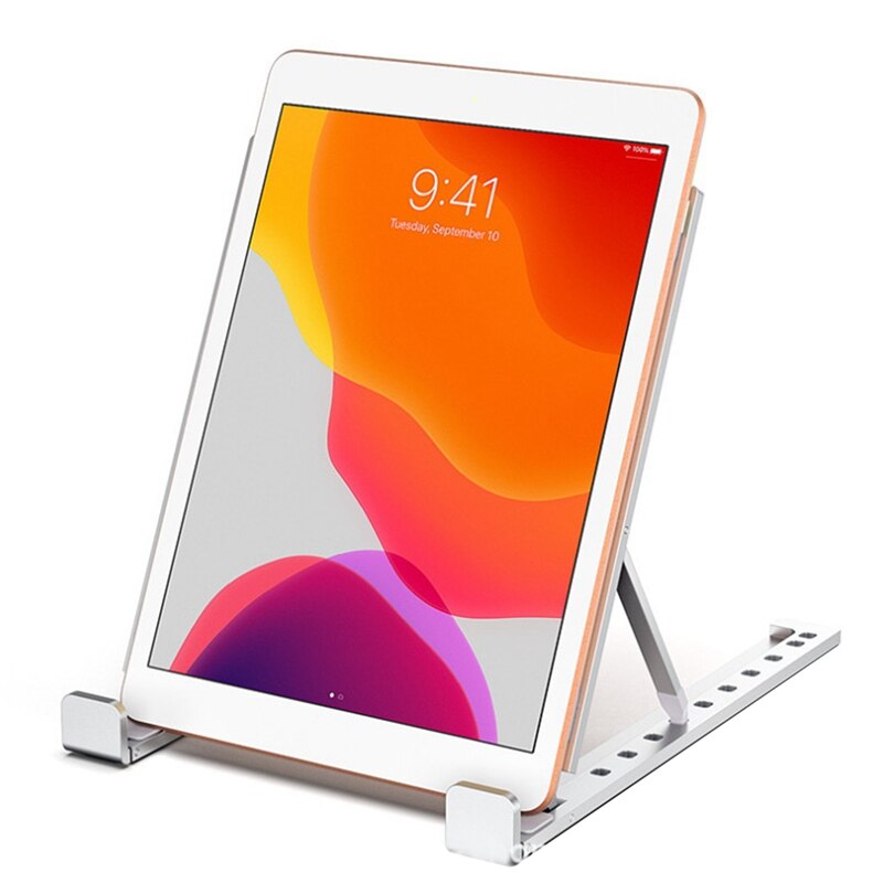 Laptop Stand Portable Adjustable Laptop Stand Heat Dissipation Foldable Laptop Stand for 10-17 Inch Laptop and Tablet