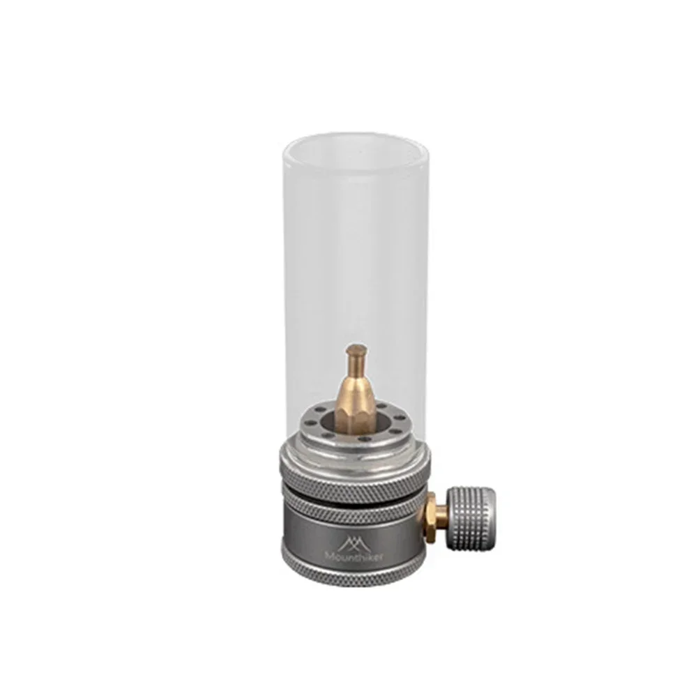 Flambant neuf Camping bougie lampe à gaz veilleuse tente gaz lanterne bougie Kit avec réservoir vide rallonge tige accessoires