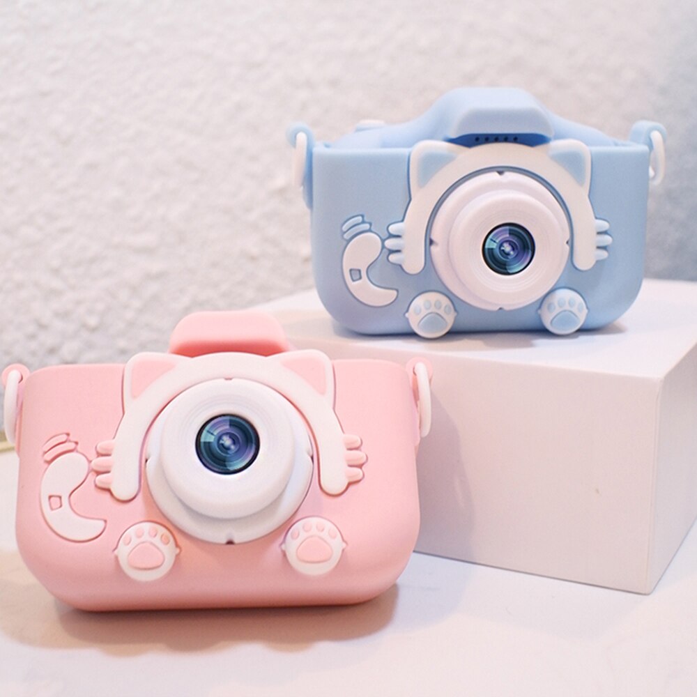 Kids Digitale Camera 20MP Hd Kinderen Camera Met Schokbestendig Siliconen Bescherming Cover Voor Meisjes Jongens Creatieve