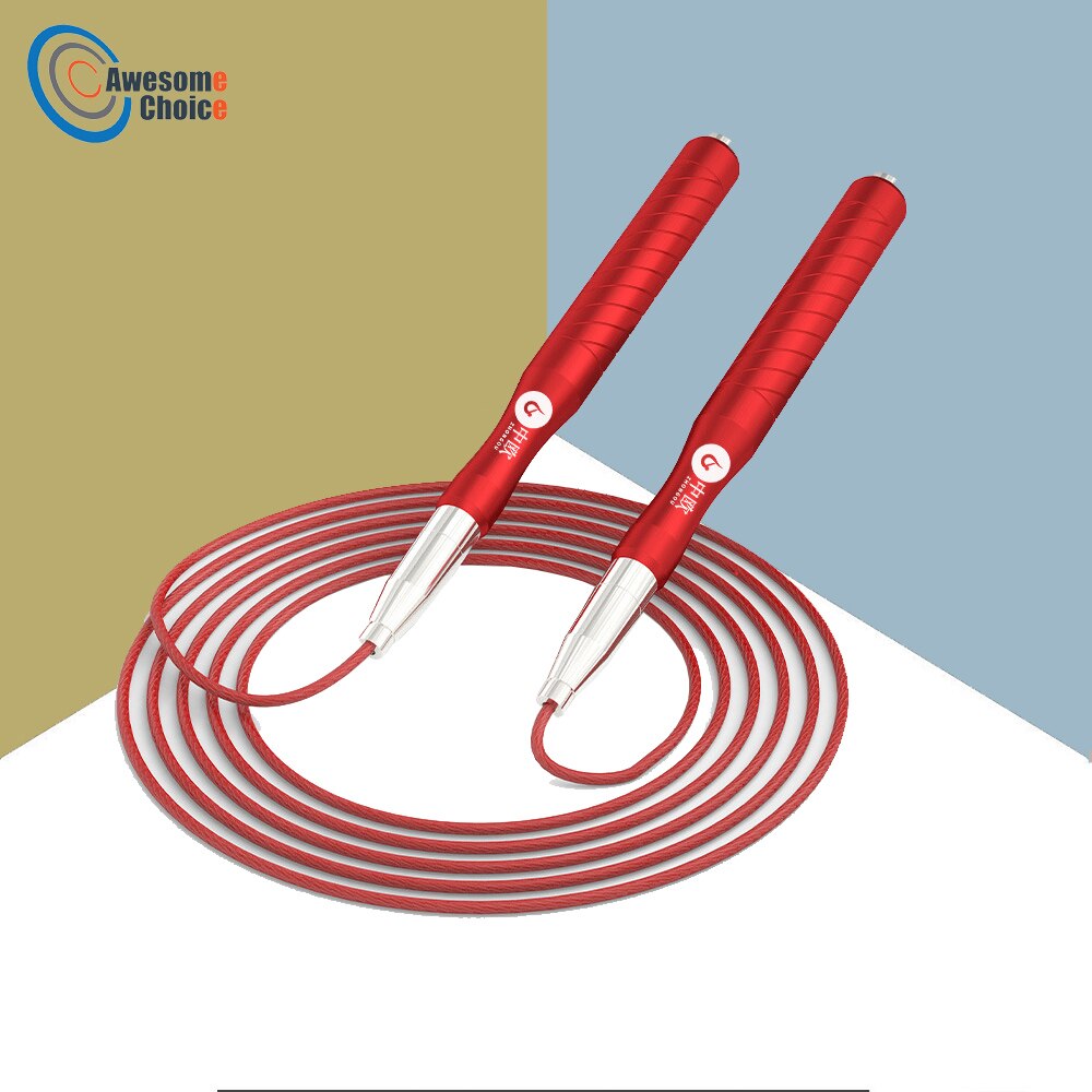 Crossfit Speed Jump Rope Skipping Rope For MMA Boxing Fitness Skip Workout Training With Carrying Bag Spare Cable