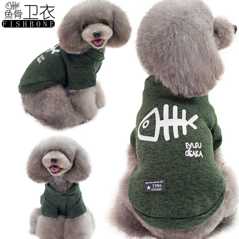 Cartoon Hoodie Hond Kleren Print Sweatshirt Franse Bulldog Accessoires Dagelijks Papier Hoodie Sudadera Mascota Dierbenodigdheden KK60GW