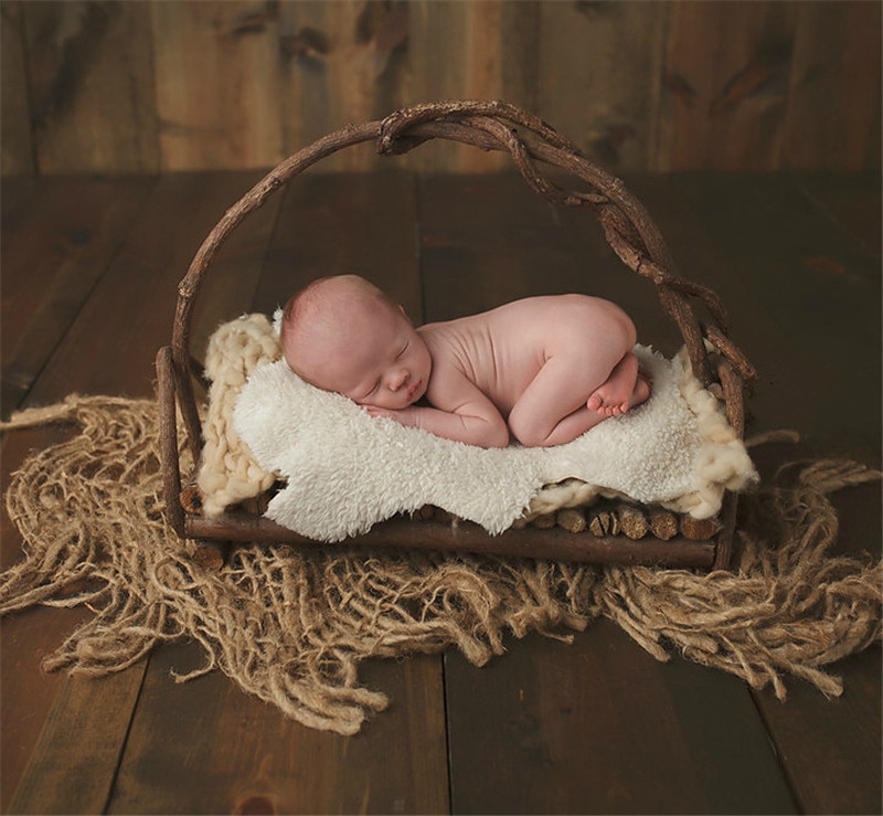 Newborn Baby Photography Blanket Props Photo Backdrops Newborn Photo Shoot Photo Props Blanket