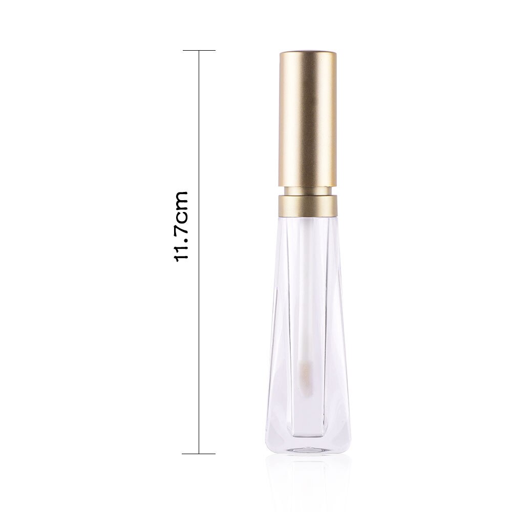 Tomme lipgloss tuber tomme kosmetikbeholdere læbestift transprent genopfyldelige flasker gør det selv lipgloss kit tomme tubes flaske: Sz01330-14