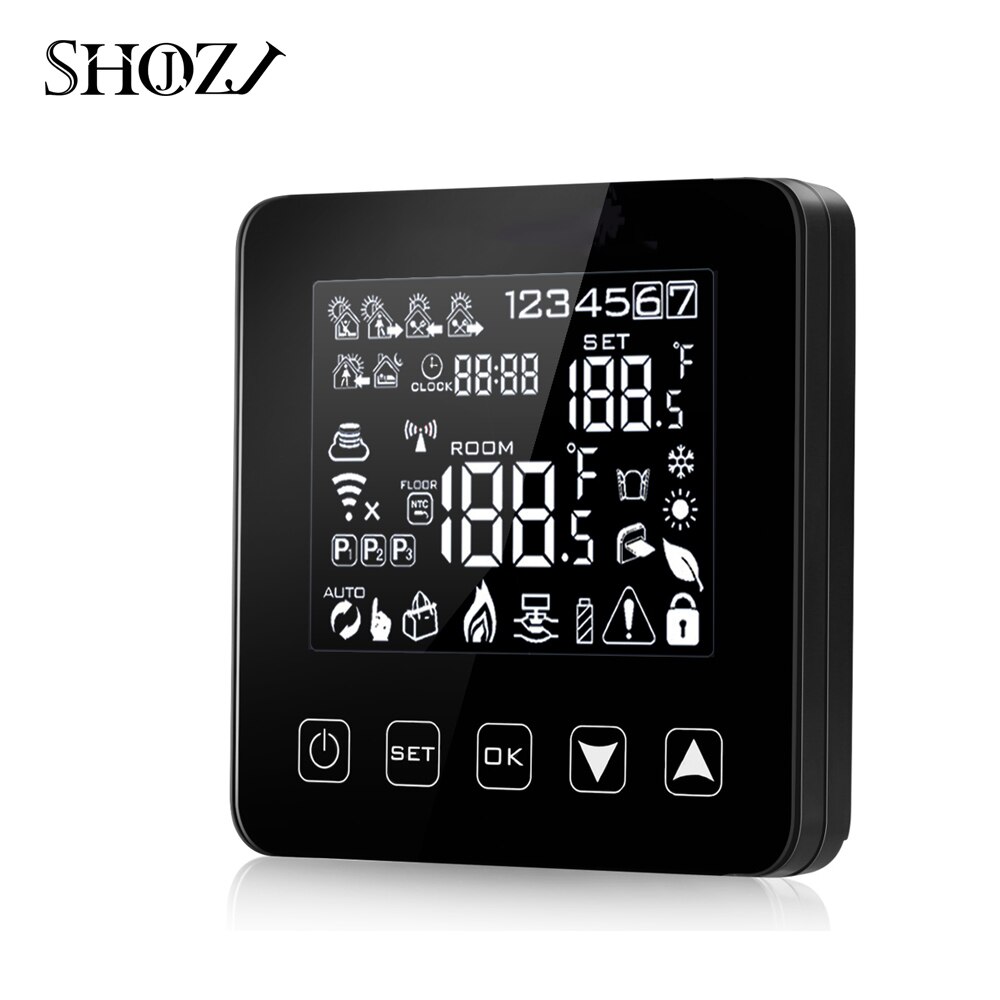 google assistant Heating thermostat control Electric Floor Heating Programmable Thermostat Temperature Controller