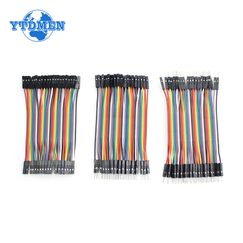 Dupont Cable 10CM Male to Male + Male to Female and Female to Female Dupont Line Jumper Wire for Arduino Set DIY Electronics Kit