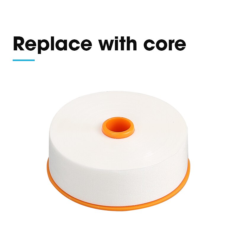 Caja de limpieza de cara de extremo de fibra herramienta de limpieza de fibra limpiador de fibra de coleta limpiador de fibra de cassette, herramientas de fibra óptica limpiador Ftth Para SC ST/FC: replacement core