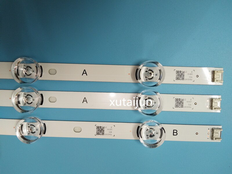 New led backlight strips for  lg 32 lb 565u 32 lb 565v 32 inch tv repair led backlight strip bars light a b type strip