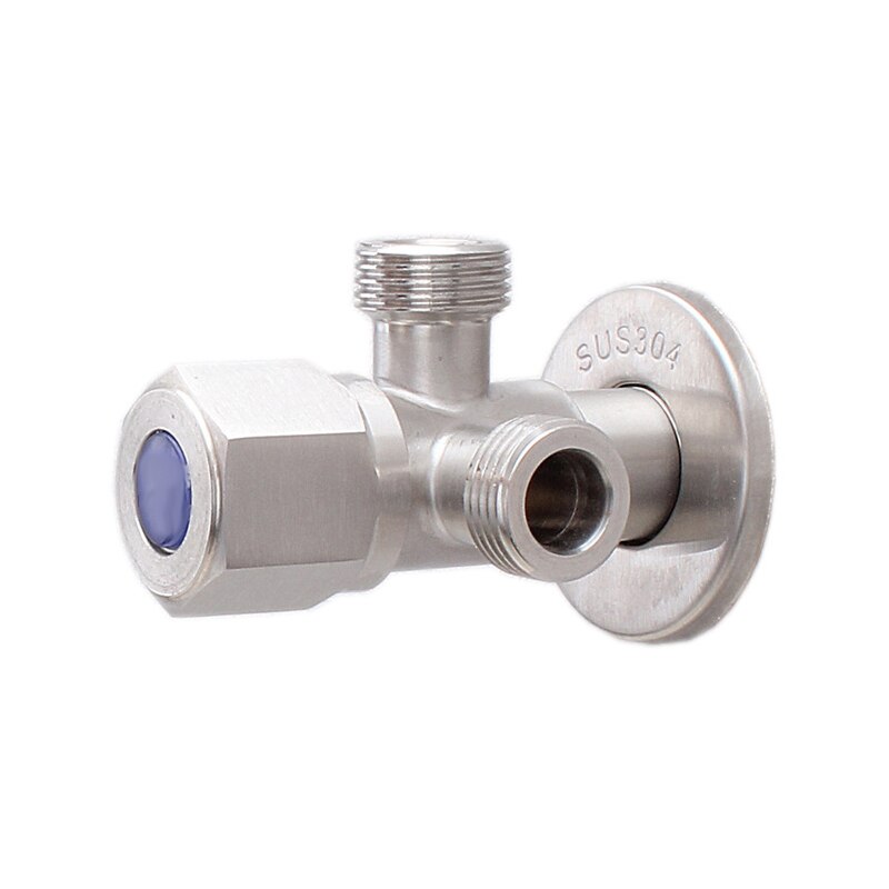 Stainless Steel Angle Valve Wall Mounted Water Control Valve Diverter Toilet Valve for Bathroom Kitchen Sink Basin Water Heater: A2