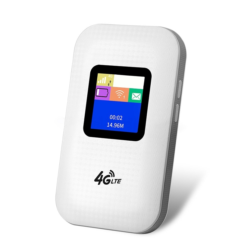 4G Wifi Router Mifi Slimme Draadloze Router 4G Draagbare Auto Wifi Router Met Sim-kaart Slot En Kleur sn