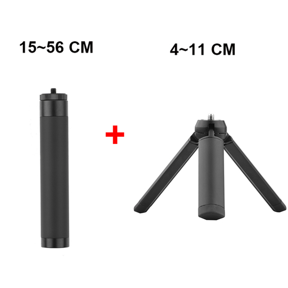 Extension Pole Bar Stick Rod Tripod For DJI OSMO Mobile OM2 3 4 5 Feiyu Vemble Zhiyun Smooth Handheld Gimbal Stabilizer 15-56cm: Set4