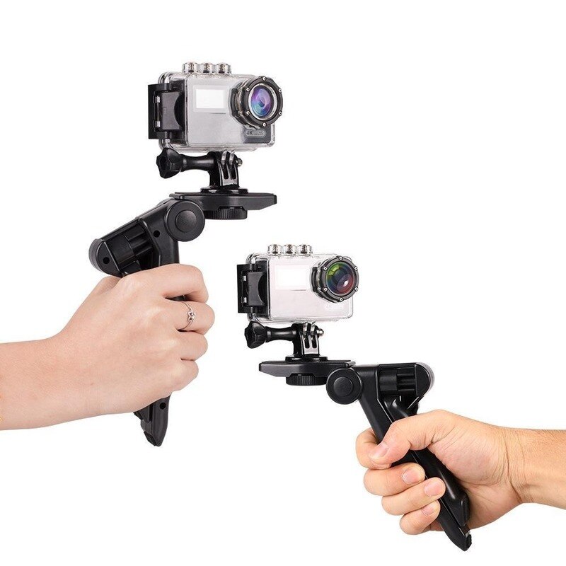 Handheld Grip Stabilizer Phone Tripod Holder Selfie Stick Handle Holder Stand for IPhone Samsung Xiaomi Huawei Dropshpping
