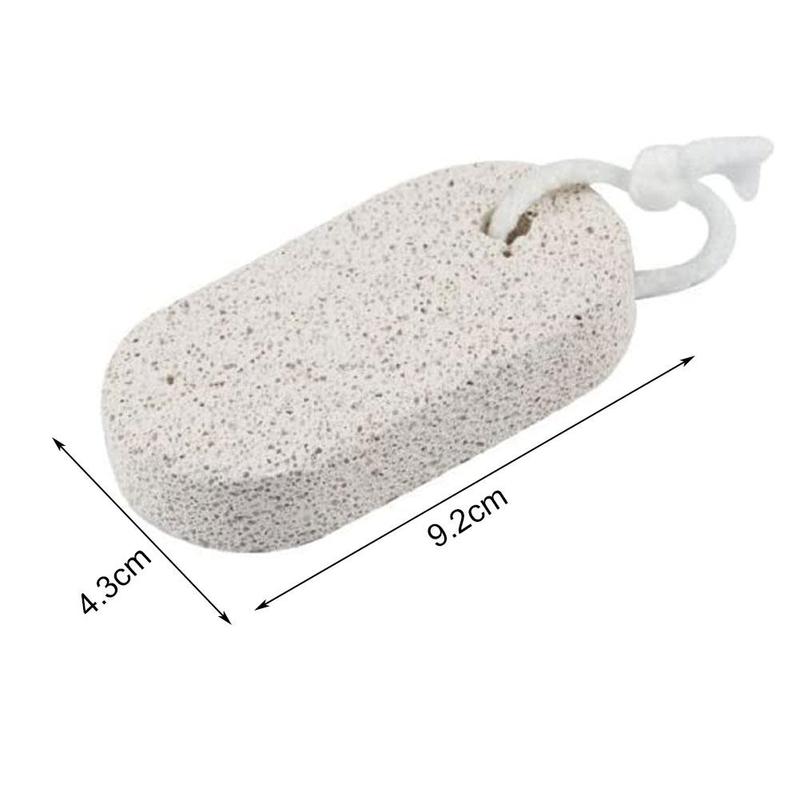 Beauty Heel Cuticle Scraper Cutter Foot Care Natural Pumice Stone Foot File Scruber Hard Skin Remover Pedicure Brush Bathroom