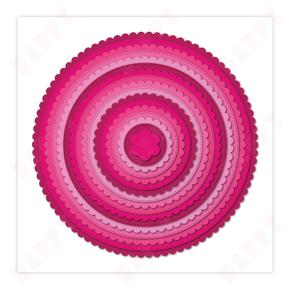 Sellos de ramo de flores, troqueles de corte de Metal para álbum de recortes DIY, tarjetas de papel, rectángulos, plantilla de grabado artesanal decorativa: Chocolate