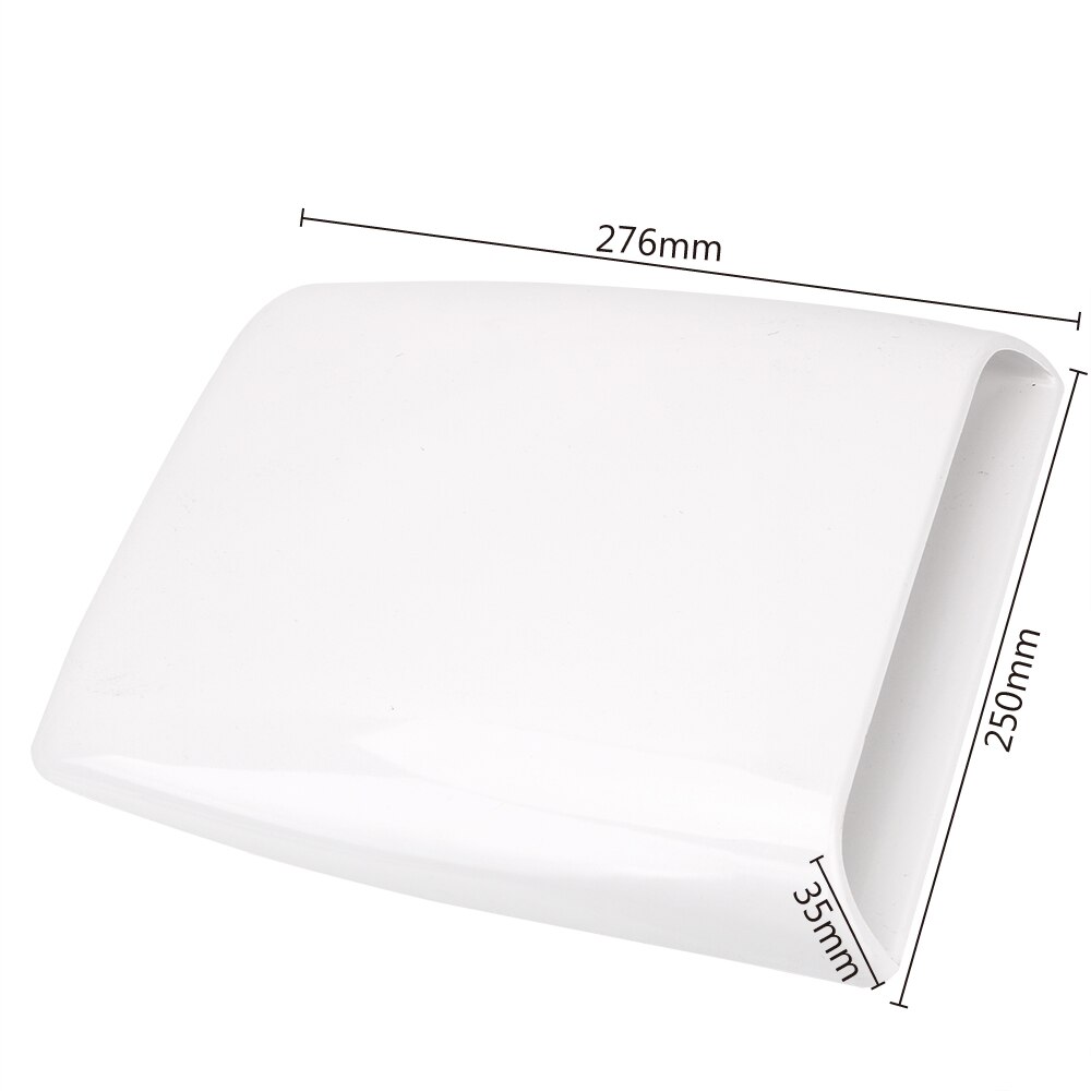 Air Flow Vent Cover Car Styling Air Flow Intake Vent Cover Air Outlet Cover Decoration Universal Car Hood Scoop Auto Accessories