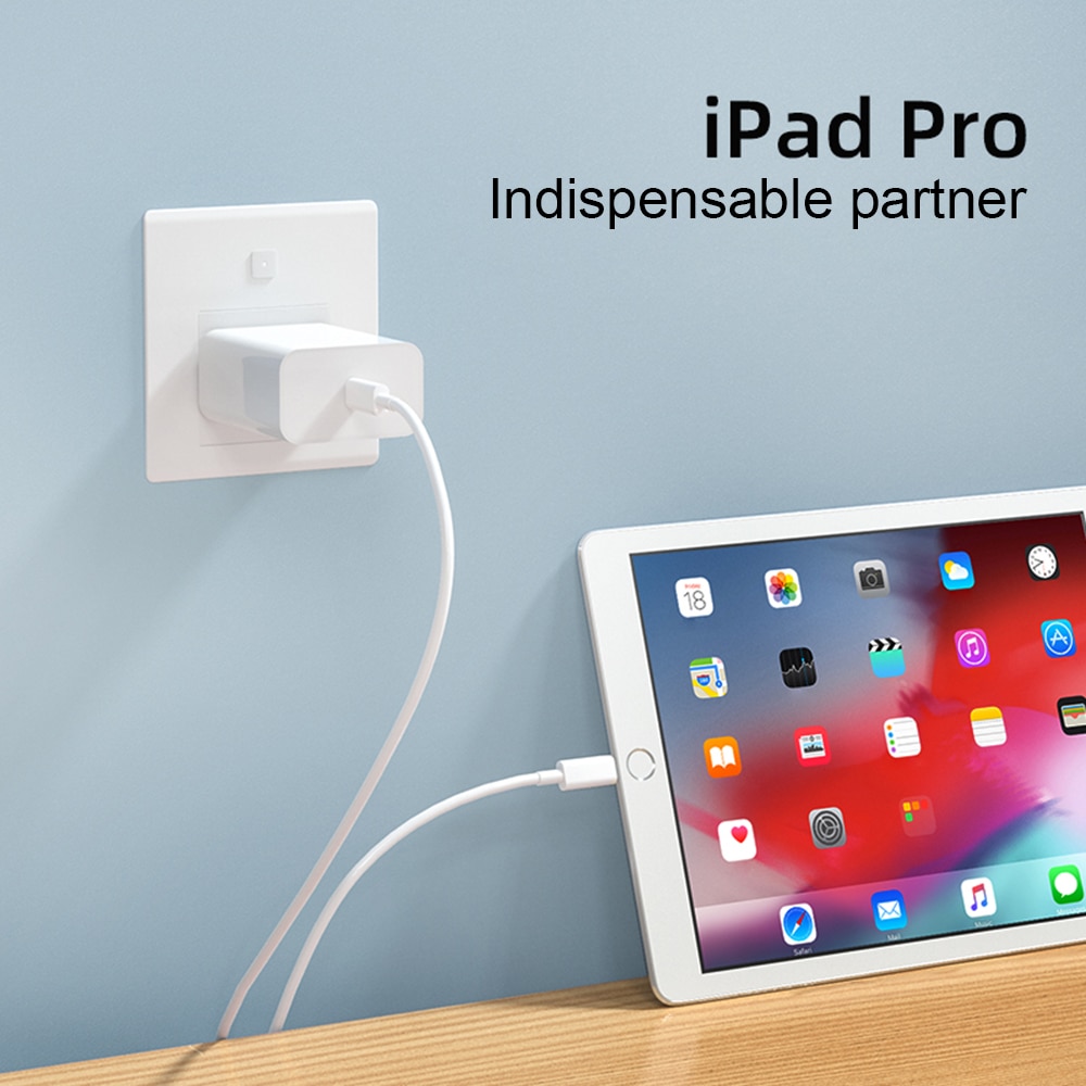 20W PD Schnelle USB C Wand Ladegerät Adapter 100-240V Typ C Lade Adapter Für iPhone 13 12 mini 13pro 11 Pro Max XS iPad Pro Air