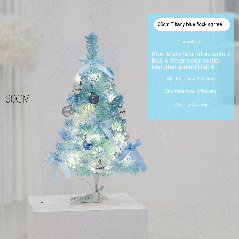 GY Christmas Pink Flocking Christmas Tree Set 1.2 M 1.5 M Shopping Window Home Decoration: F60cm