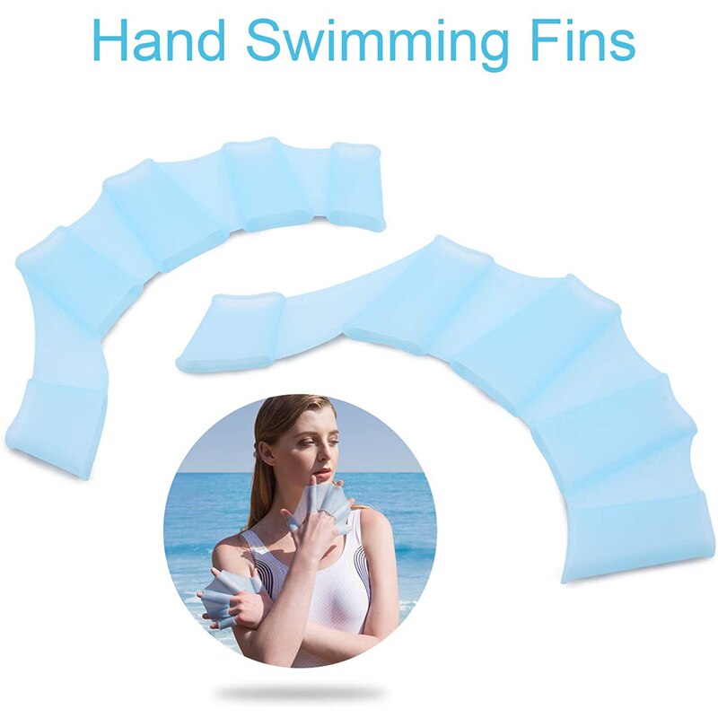 Palmes à main en Silicone gants de natation palmes – Grandado