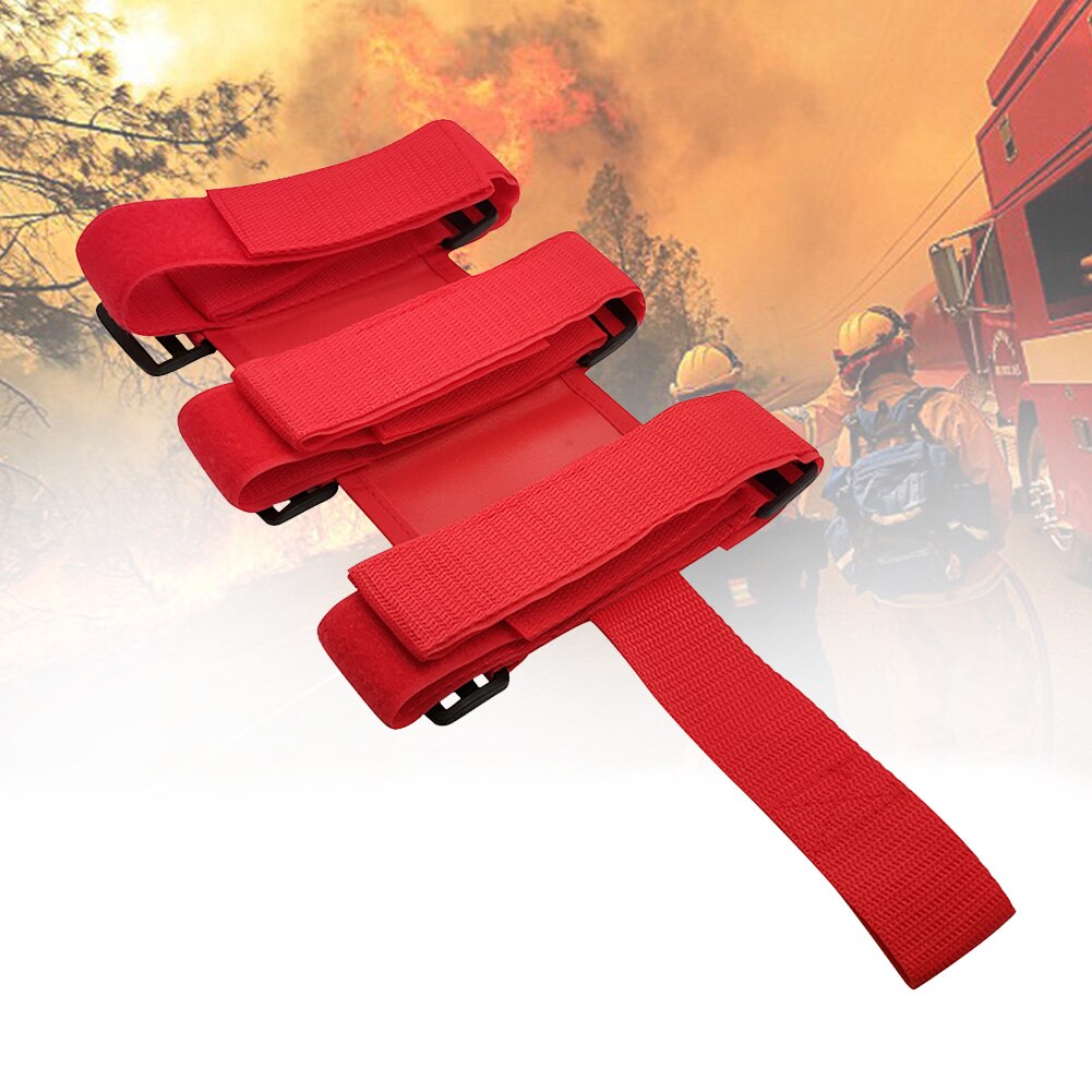 Nylon Base Adjustable Holder Bus Fire Extinguisher Strap Stretchable Water Bottle Truck Stable Storage Tight Anti Slip Car