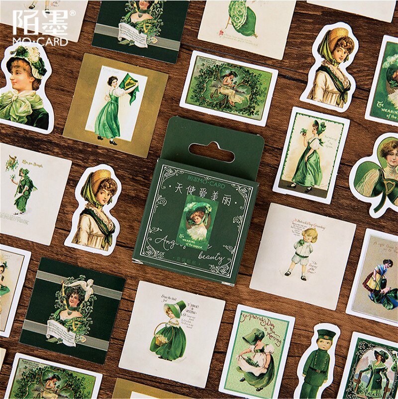 40 teile/paket Schönheit Totem Tagebuch Aufkleber Pack Geschrieben Es Cutie Planer Scrapbooking Lesezeichen Büro Liefert: 386