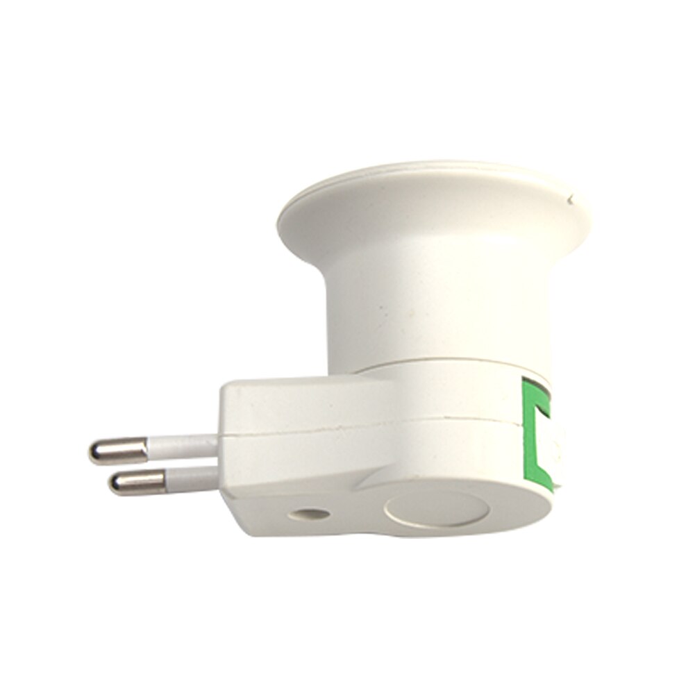 Stekker netstroom 220v naar  e27 lampen fitting adapter halogeen led spaarlamp met aan/uit schakelaar