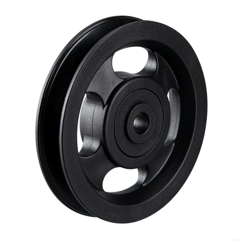 R6fe - nylon bearing discs -wheel -kee -wear -fitness -pulley -fitness -cable pulley wheel: Beige
