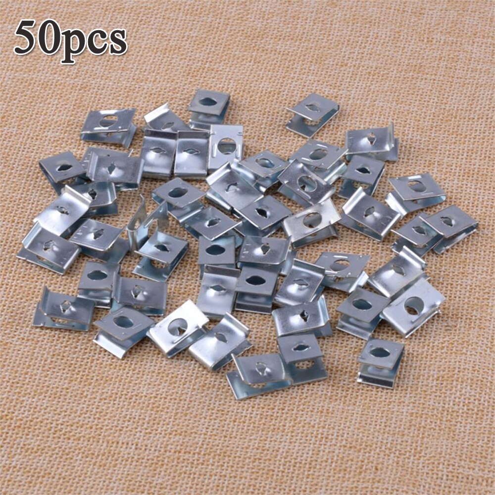 Self tapping U-nuts Speed Thread Universal Car Fasteners Fenders Metal Panel