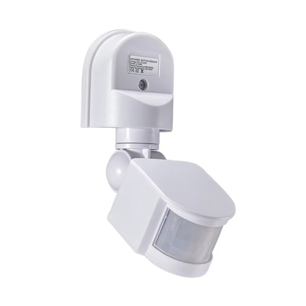 Czujnik podczerwieni indukcyjny ruchu AC110-240V DC12/24V, detektor podczerwieni, automatyczny czujnik ruchu, czujnik obecności człowieka.: Brązowy